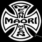 Mean Maori Sticker Mean Maori Mean Iron Cross Kiwi Car Sticker