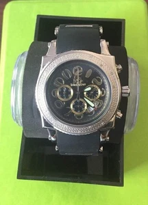 NEW Techno Master TM-2123 Watch Men's 0.20CTS $$$ - Picture 1 of 2