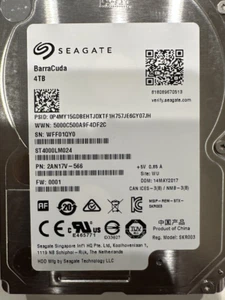 Seagate ST4000LMO24 WFF 2AN17V-566 WU - Picture 1 of 1