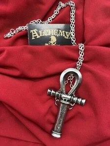 Alchemy Gothic P221 Ankh of the Dead Halskette mit Anhänger IN HAND - Bild 1 von 6