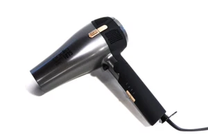 Andis Fold-N-Go 1875 vatios cerámica secadora iónica cable retráctil negro/plateado - Imagen 1 de 4