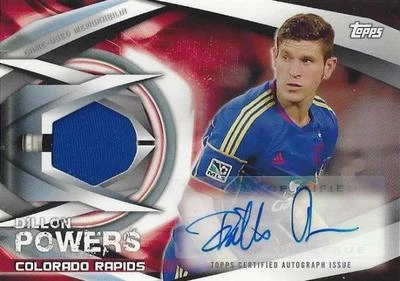 2015 Topps Major League Soccer Certified Autograph Relic Card - /25 /50 /75 /100 - Image 1 of 4