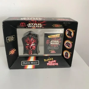 Star Wars Episode 1 Rubik's Cube Puzzle - Darth Maul - Hasbro 1999 Neu & Versiegelt - Bild 1 von 7
