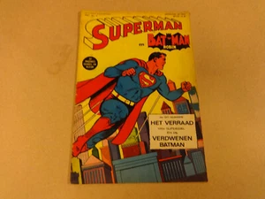 COMIC / CLASSIC 1°DRUK SUPERMAN MET BATMAN EN ROBIN 1967 N° 9 - Picture 1 of 1
