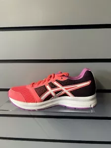 WOMENS ASICS PATRIOT 8, UK SIZE 3, DIVA PINK/ WHITE/ ORCHID - Picture 1 of 5