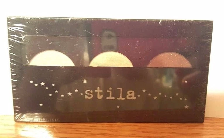 Stila Eye Shadow Trio Set "Hollywood Blvd" Neutros NOVO & Selado! - Imagem 1 de 1