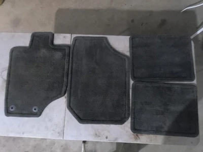 OEM Genuine Ford Carpeted Floor Mats 2010-2012 Lincoln MKZ Grey 4 Piece Set - Image 1 of 4