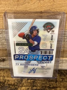 2024 Panini Prospect Edition #140 Ty Southisene Prospect Biglietto Auto - Foto 1 di 2