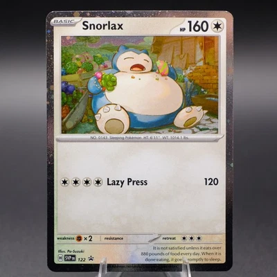 Snorlax - 122 Promo SV: Scarlet & Violet Promo Cards Pokemon TCG NM - Image 1 of 2