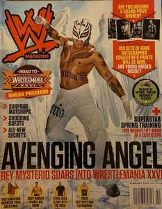 WWF Magazine February 2010 Rey Mysterio - Picture 1 of 13