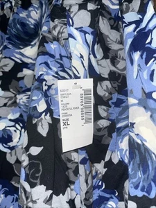 Children’s Place Girls Size XL 14 Blue Floral Dress New With Tags - Picture 1 of 6