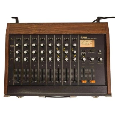 Yamaha PM-210 Analog Mixer Vintage Japan Tested Wood Side Panels - Image 1 of 4