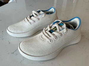 Women’s Size 7 Allbirds Wool Runner 2 (blizzard cream) - Picture 1 of 6