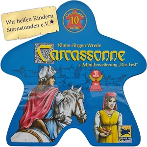 Carcassonne 10 Jahre Jubiläumsedition Brettspiel von Hans im Glück OVP - Bild 1 von 2