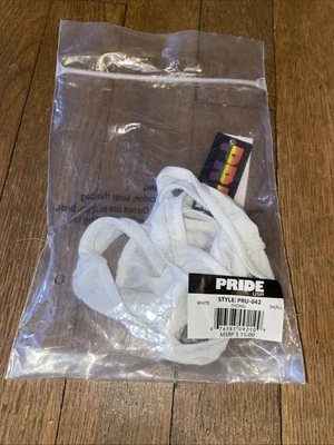 Tanga Pride USA para hombre PRU-042 blanca talla pequeña-nueva con etiquetas hecha Foto 1 de 4