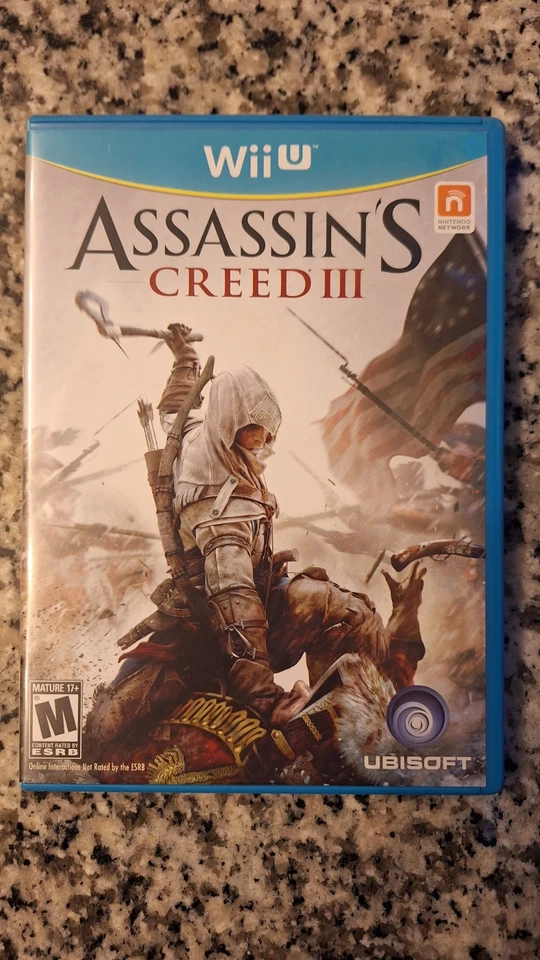 Wii U Assassins Creed III CIB con instrucciones Foto 1 de 3