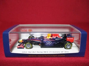 1/43 Daniel Ricciardo Renault Infiniti Red Bull RB10 Australia 2014 GP F1 Spark - Picture 1 of 5