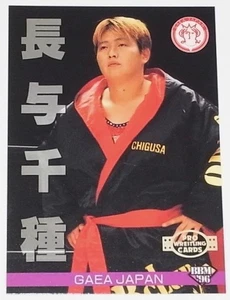 BBM96 Chikusa Nagayo Pro Wrestling Card Regular Gaia Japan Rare Used - Picture 1 of 2