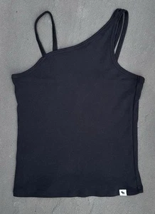 Abercrombie Kids Girls Tank Top Size 9/10 Small Asymmetrical Shoulder  9  10 - Picture 1 of 3