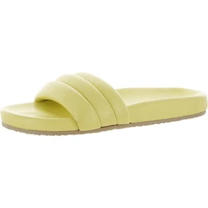 Seychelles Womens Low Key Yellow Slide Sandals Shoes 8 Medium (B,M) BHFO 4125 - Picture 1 of 3