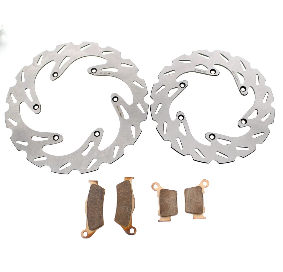 Rotores de freno y pastillas de freno para KTM 125 XC 2021 - 2025 RipTide delantero y trasero Foto 1 de 4