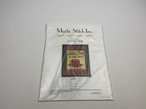 Mystic Stitch Coffee Time Counted Cross Stitch Pattern KLW-11 1P - Picture 1 of 3