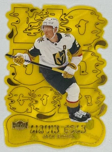 2024-25 Skybox Metal Universe Jack Eichel Liquid Gold #8 of 25 SSP RARE - Picture 1 of 2