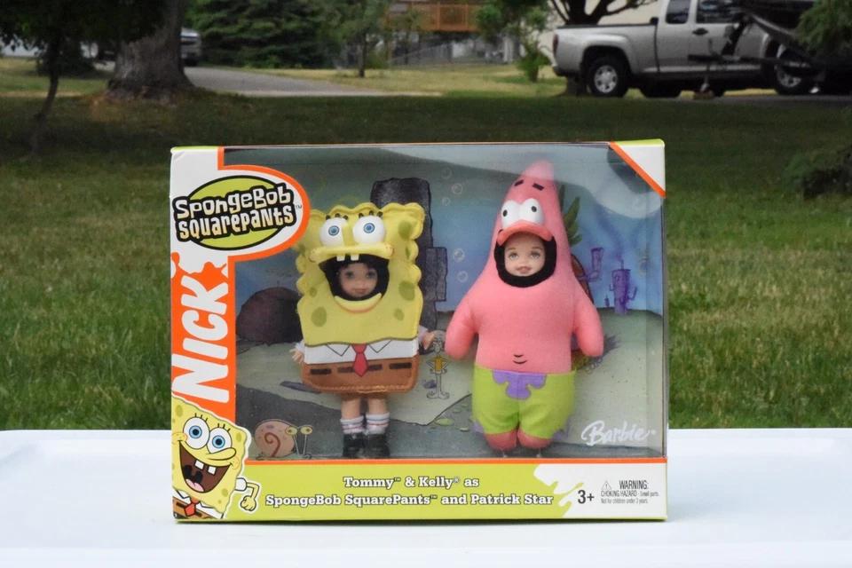 Spongebob Squarepants Kelly and Patrick Star Tommy Barbie 2004 H1701