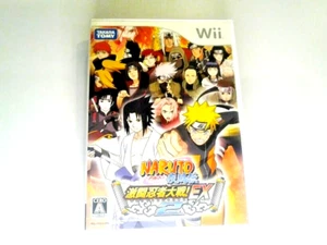 NIintendo Wii For JP Naruto Shippuuden: Gekitou Ninja Taisen EX 2 w/Case Manual - Picture 1 of 7