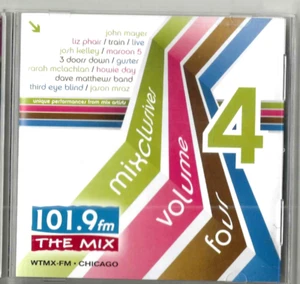 101.9 the Mix "Mixclusives" Volume 4 CD OOP 2004 WTMX FM Chicago Live Pop Radio - Picture 1 of 3