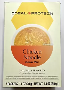 Ideal Protein Hühnernudelsuppe Mix - 7 Pakete - Best by 31/01/26 - kostenloser Versand - Bild 1 von 4