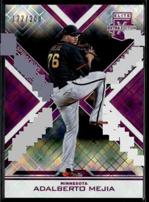 2016 Panini Elite Extra Edition #121 Adalberto Mejia Aspirations Purple #/200 HS - Image 1 of 2