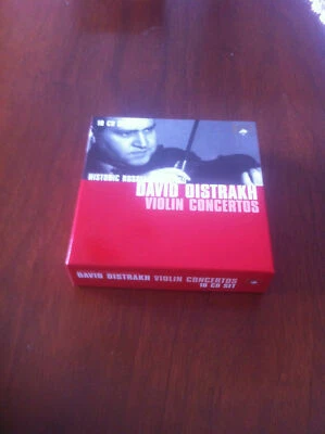 David Oistrakh: Violin Concertos (Historic Russian Archives) - 10 CD Box Set - Image 1 of 4