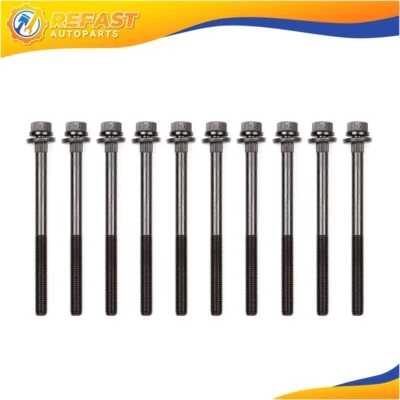 Head Bolts Set For Chrysler PT Cruiser Dodge Jeep Plymouth 1995-2010 2.4L DOHC Foto 1 de 4