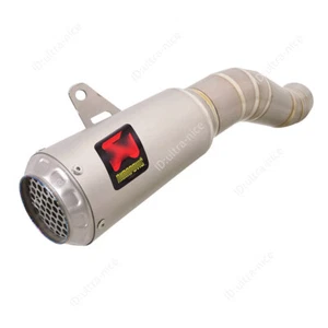 For Kawasaki Ninja ZX6R ZX636 2023-2025 Exhaust Tips Motorcycle Slip On Muffler - Picture 1 of 7