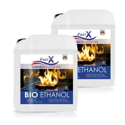 Bioethanol 100% Premium für Bio Alkohol für Kamin 10 Liter - Bild 1 von 4