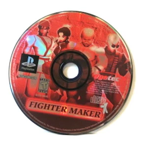 PS1 Fighter Maker (Sony Playstation 1, 1999) Disc Only READ - Picture 1 of 1
