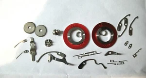 PIERCE 134 CHRONOGRAPH WATCH MOVEMENT PARTS ASSORTED - Picture 1 of 16