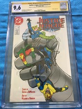 Justice League (1987) #11 -DC - CGC SS 9.6 -Signed by Maguire, Giffen, DeMatteis