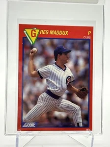 1989 Score Hottest 100 carta baseball Greg Maddux #48 nuova di zecca SPEDIZIONE GRATUITA - Foto 1 di 3