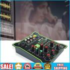 Mini Mixer Digital Display Audio Sound Mixer 5 Channel for Microphone Instrument