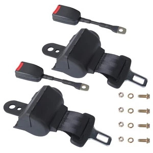 Podoy Upgraded Golf Cart Seat Belts Kit Universal Retractable for Golf Carts ... - Picture 1 of 7