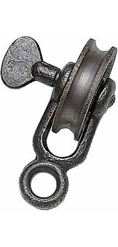 Carrucola Ghisa Ruota Sfilare mm 60 Faeg 13230 - Immagine 1 di 1