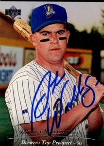 1994 Stockton Ports ANTONE WILLIAMSON Signed Card autograph AUTO BREWERS