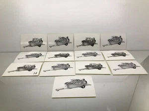 13x ORIGINAL LESNEY MATCHBOX PRESS PHOTO'S 38 HONDA M/CYCLE & TRAILER -12x16.5cm - Imagen 1 de 6