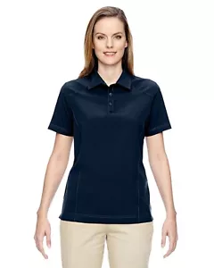 North End Ladies Performance Three Button Short Sleeve Polo T-Shirt Small - Picture 1 of 10