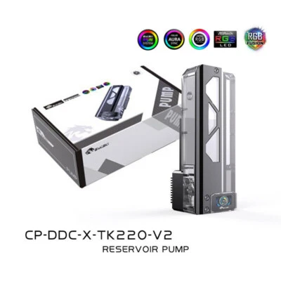 CP-DDC-X-TK220-V2 Rectangular Reservoir 5v a-RGB 2024 NEW & FAST SHIP FAST SHIP - Image 1 of 3