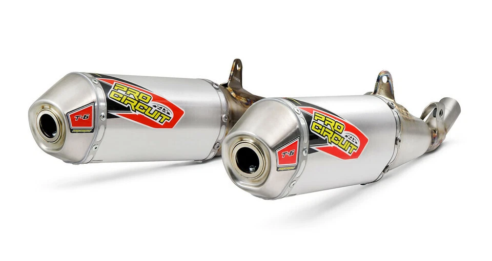 PRO CIRCUIT DUAL T-6 SLIP-ON CRF250R/RX  Honda 2021 - CRF250R 2020 - CRF250R Foto 1 de 1