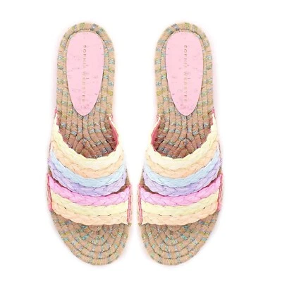 Sophia Webster Ines Espadrille Slide 多色 Pastal 女式  — 第 1/4 张图片