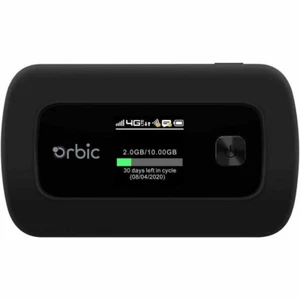 Orbic Speed RC400L - Black (Verizon) 4G LTE Mobile Wi-Fi Hotspot Router Modem - Picture 1 of 4